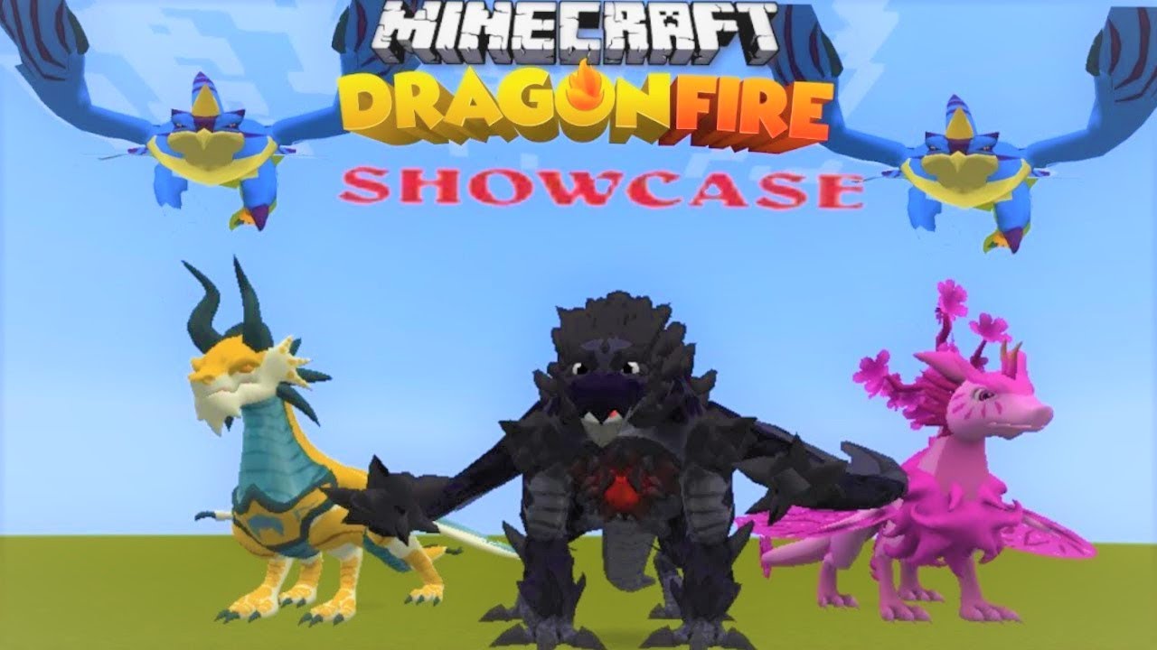 Minecraft Dragonfire ShowCase!!!