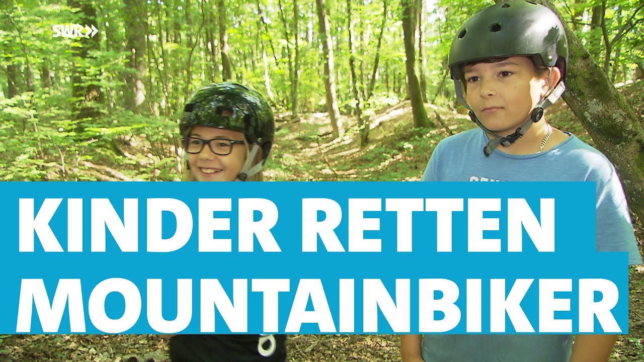 Kinder aus Trier retten Mountainbiker