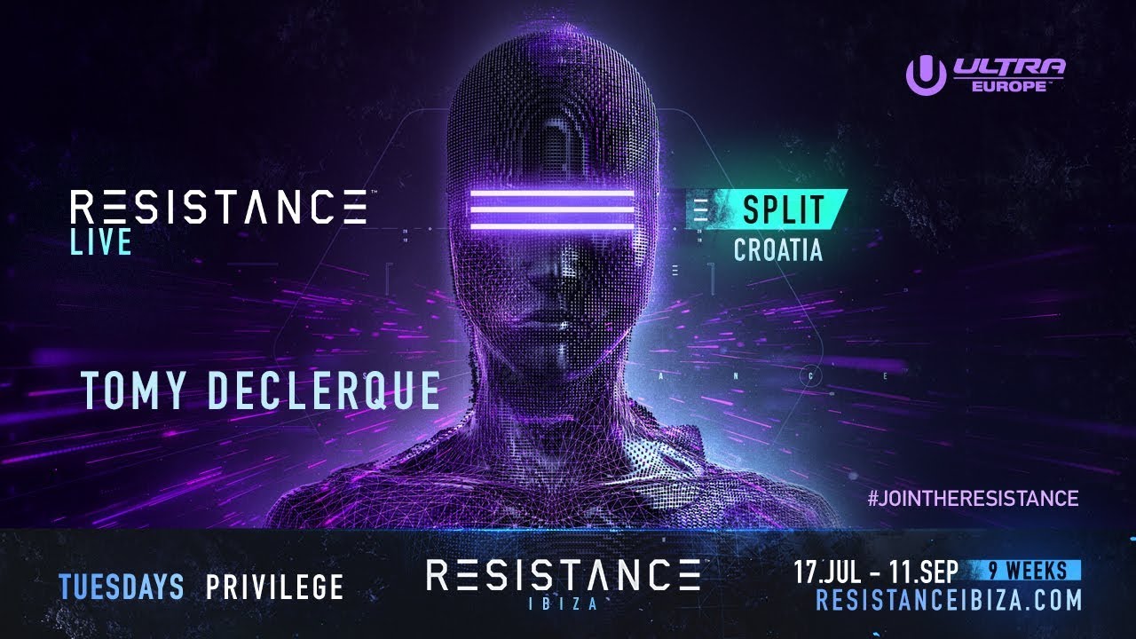 Tomy Declerque @ Ultra Croatia: Resistance 2018 - Day 2 (BE-AT.TV)