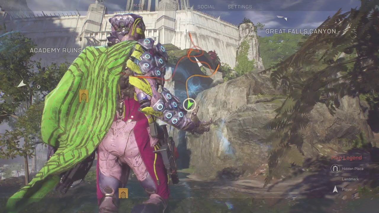 Anthem Get to Tomb of Artinia