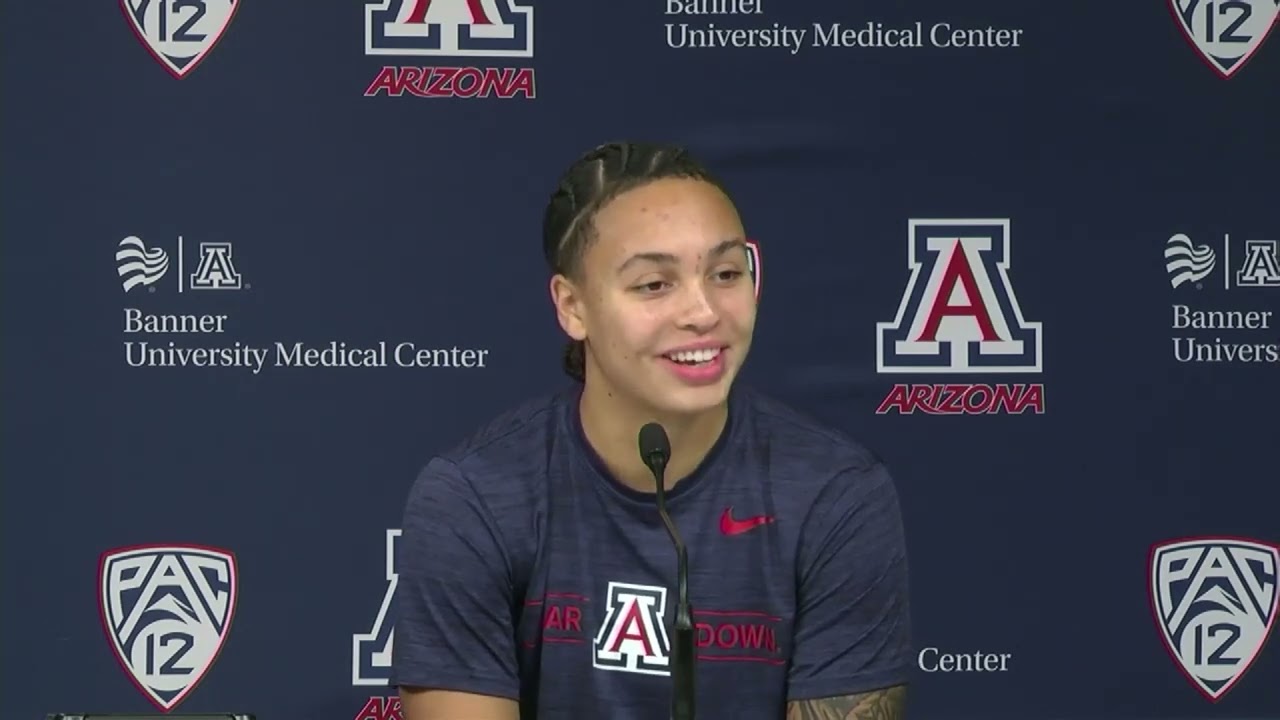 Arizona Women's Basketball Press Conference - Jade Loville