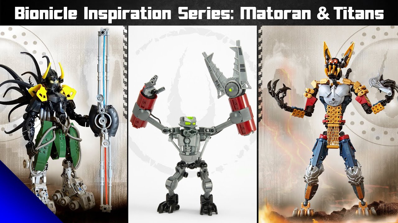 Bionicle Inspiration Series Matoran and Titans (Collab Spotlight)