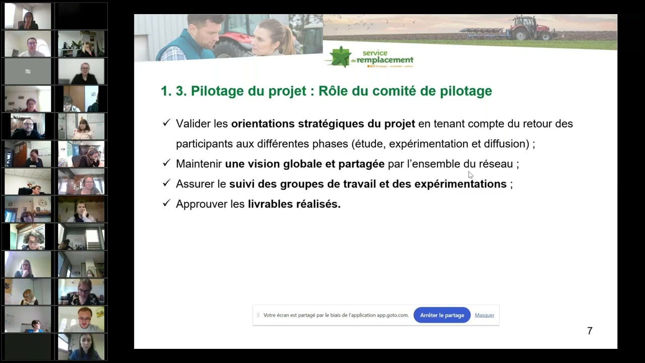 Webinaire lancement projet QVCT