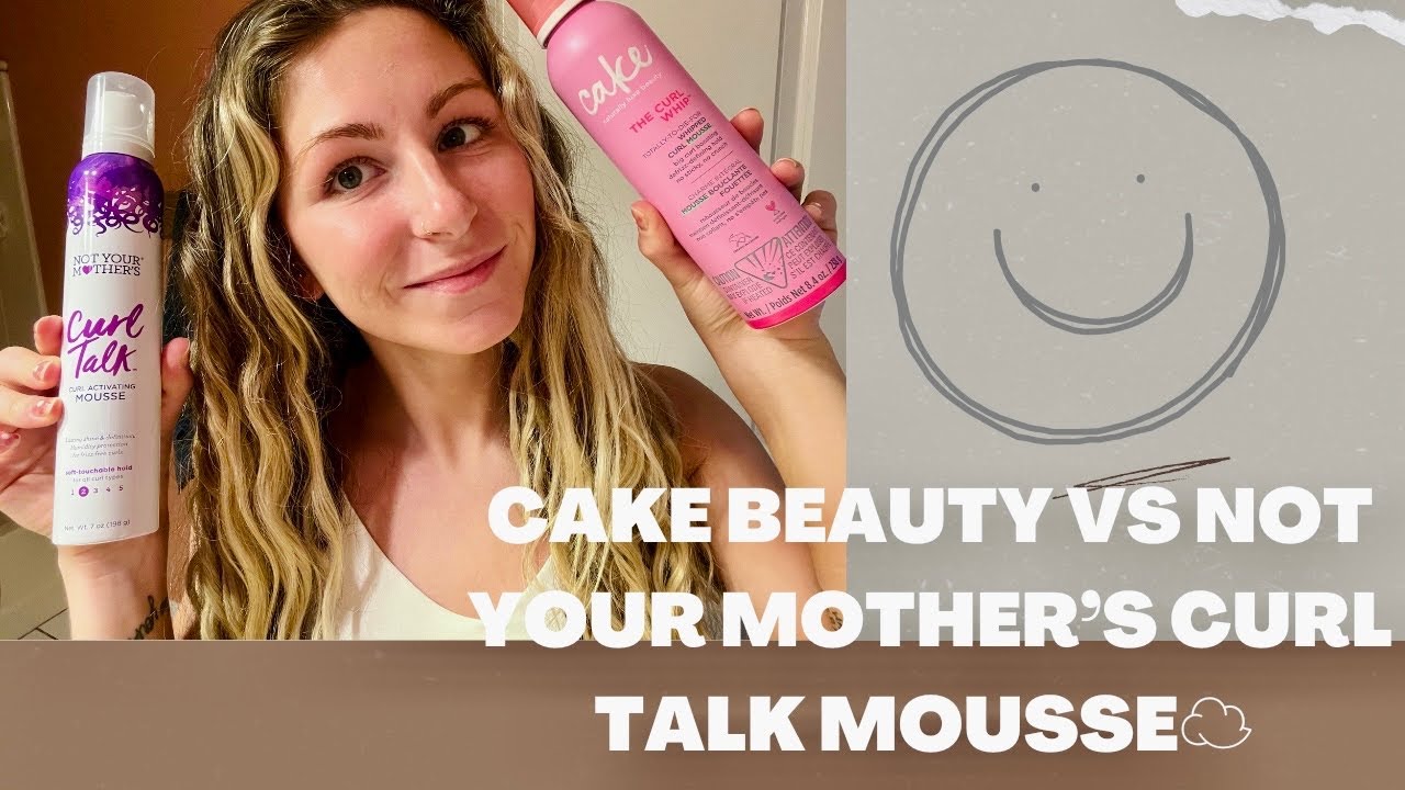 CAKE BEAUTY MOUSSE VS NOT YOUR MOTHER MOUSSE👩🏼‍🦱