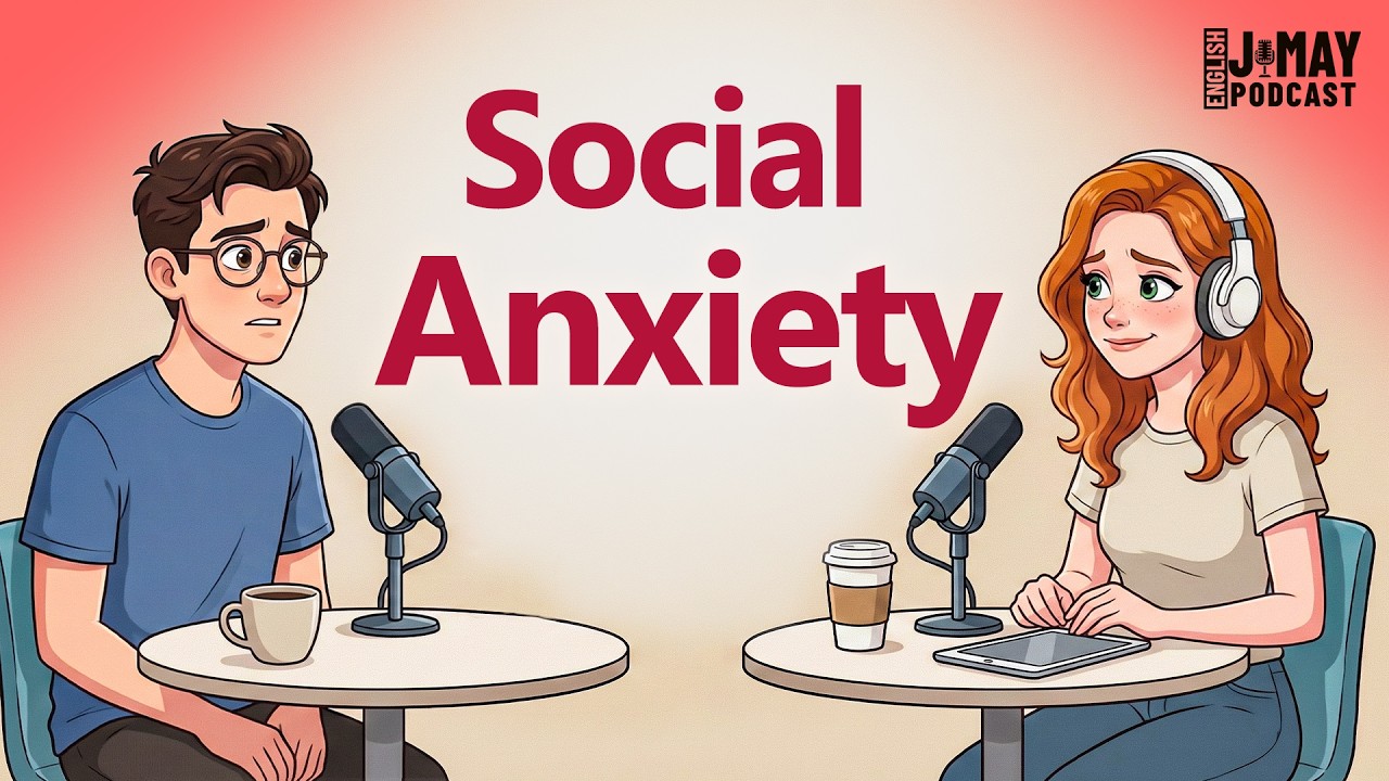Talking About Social Anxiety in Simple English | Real English Conversations