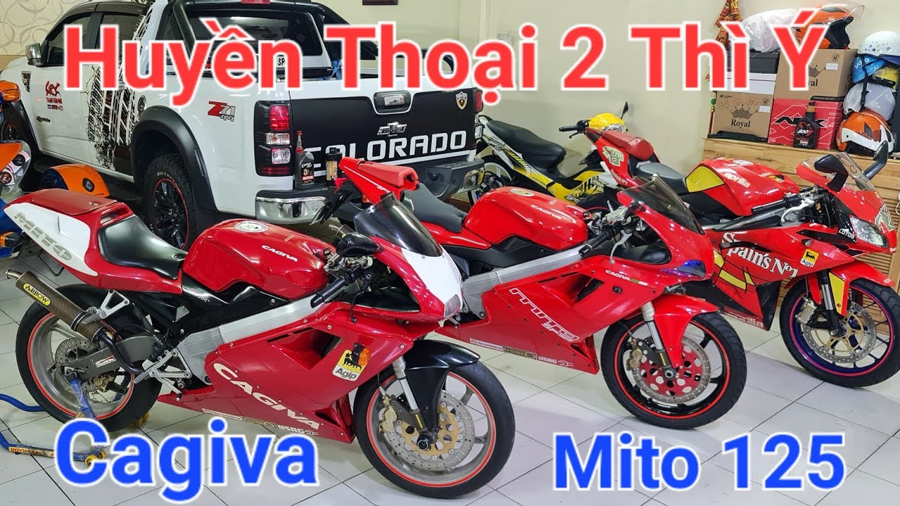 Cagiva Mito 125 - Huyền Thoại 2 Thì Ý - Thạnh Văn Phú 0936666397.