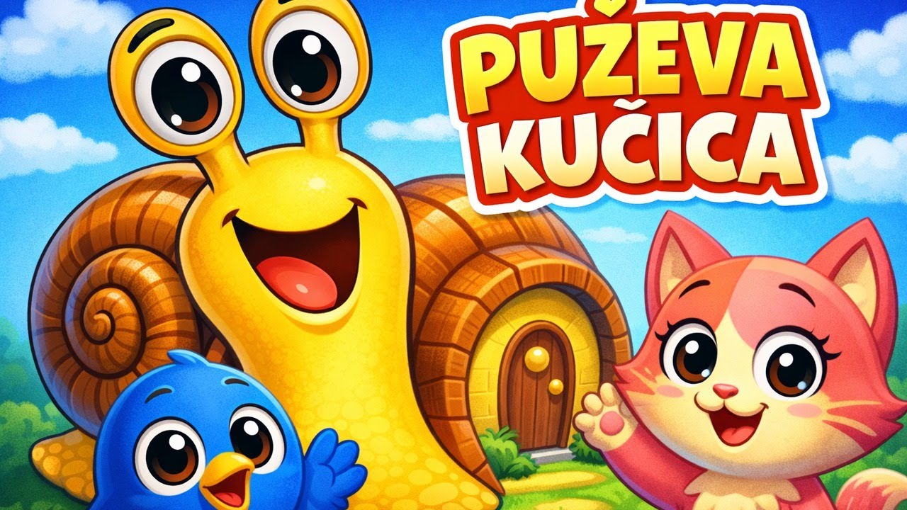 Puževa Kućica 🐌 | Zabavna Dečija Priča sa Totom i Katom