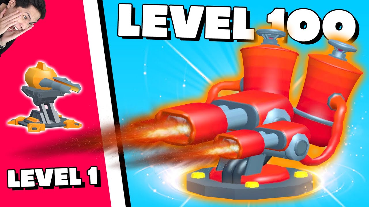 PobbRose Game nâng cấp ĐIÊN CUỒNG nhất từng chơi !!! (PobbRose Siêu vũ trang) | Turret Fusion ✔