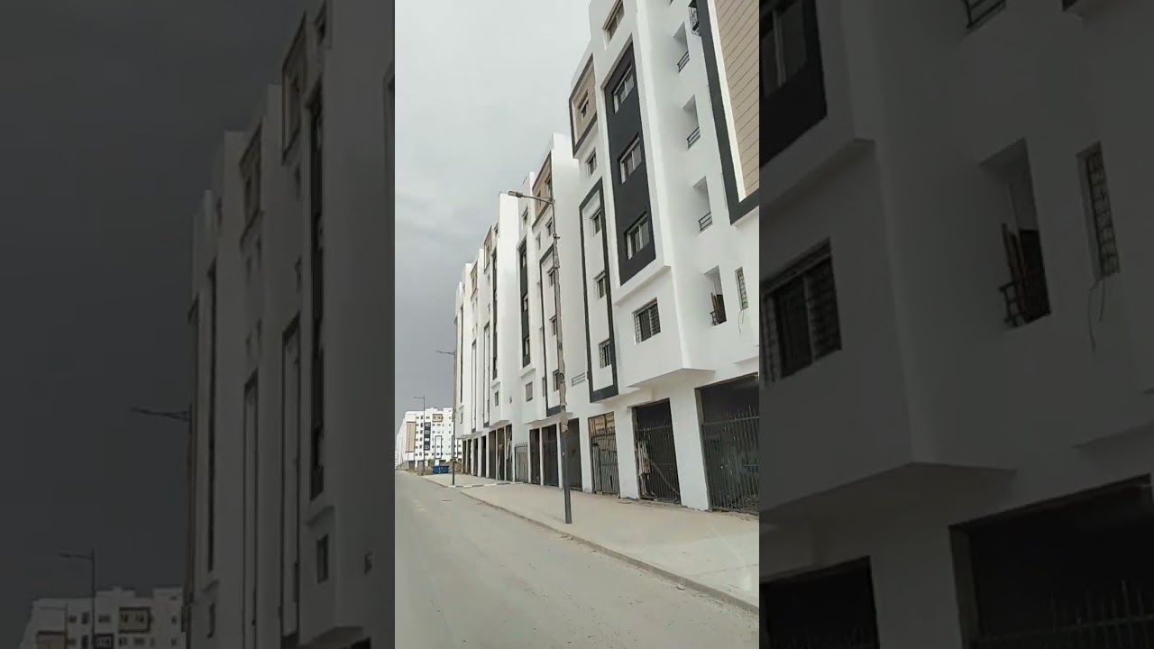 جولة في الأحياء الجديدة السكن الاقتصادي في بوسكورة واماكن الترفيه