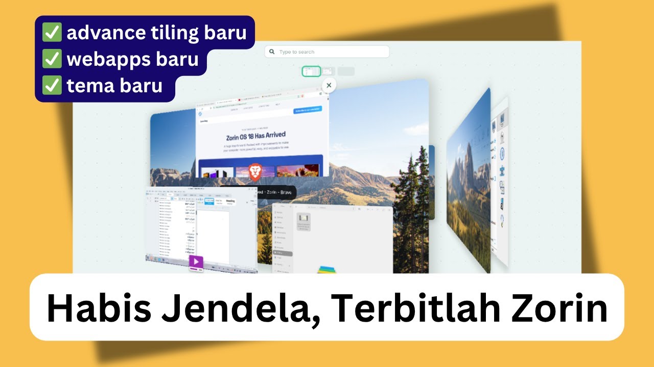 Zorin OS 18 Review Indonesia | Zorin OS Indonesia | Zorin OS Review | Best Linux 2025