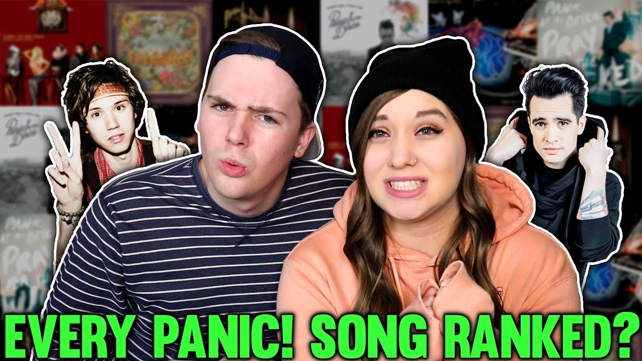 THEY RANKED EVERY PANIC! AT THE DISCO SONG (REACTION)