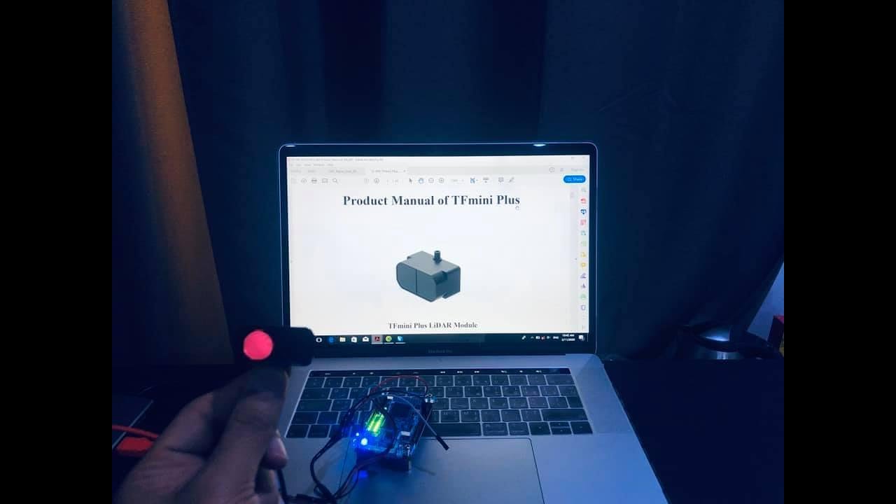 FPGA projects: TFmini plus Lidar sensor Benewake part 1