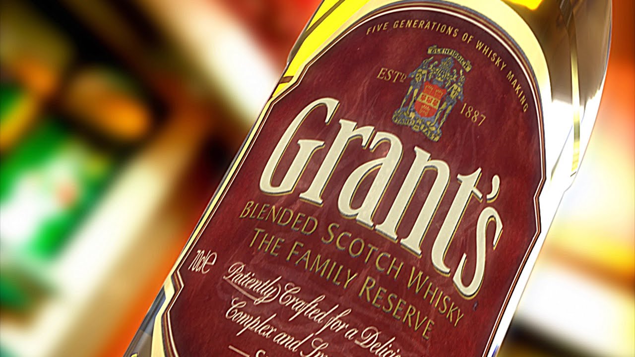 William Grant & Sons 3D Product Renders