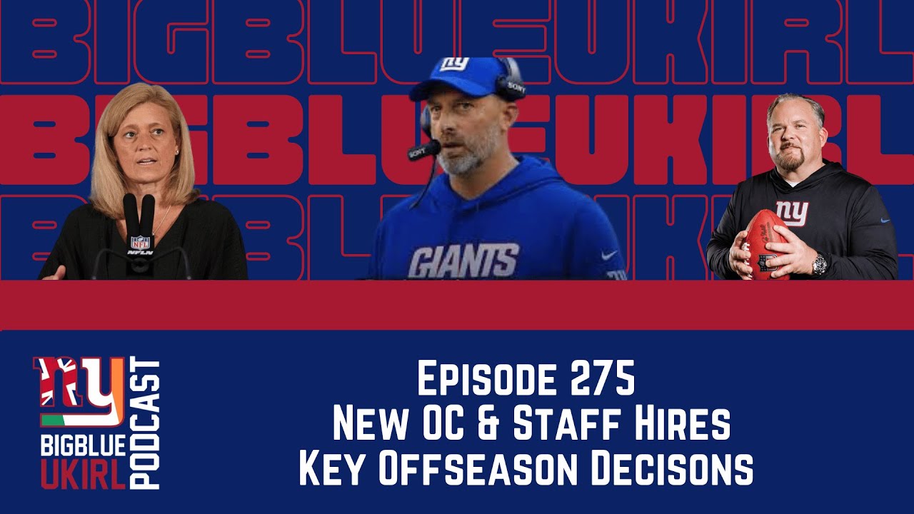 New York Giants Hire an OC and other staff moves