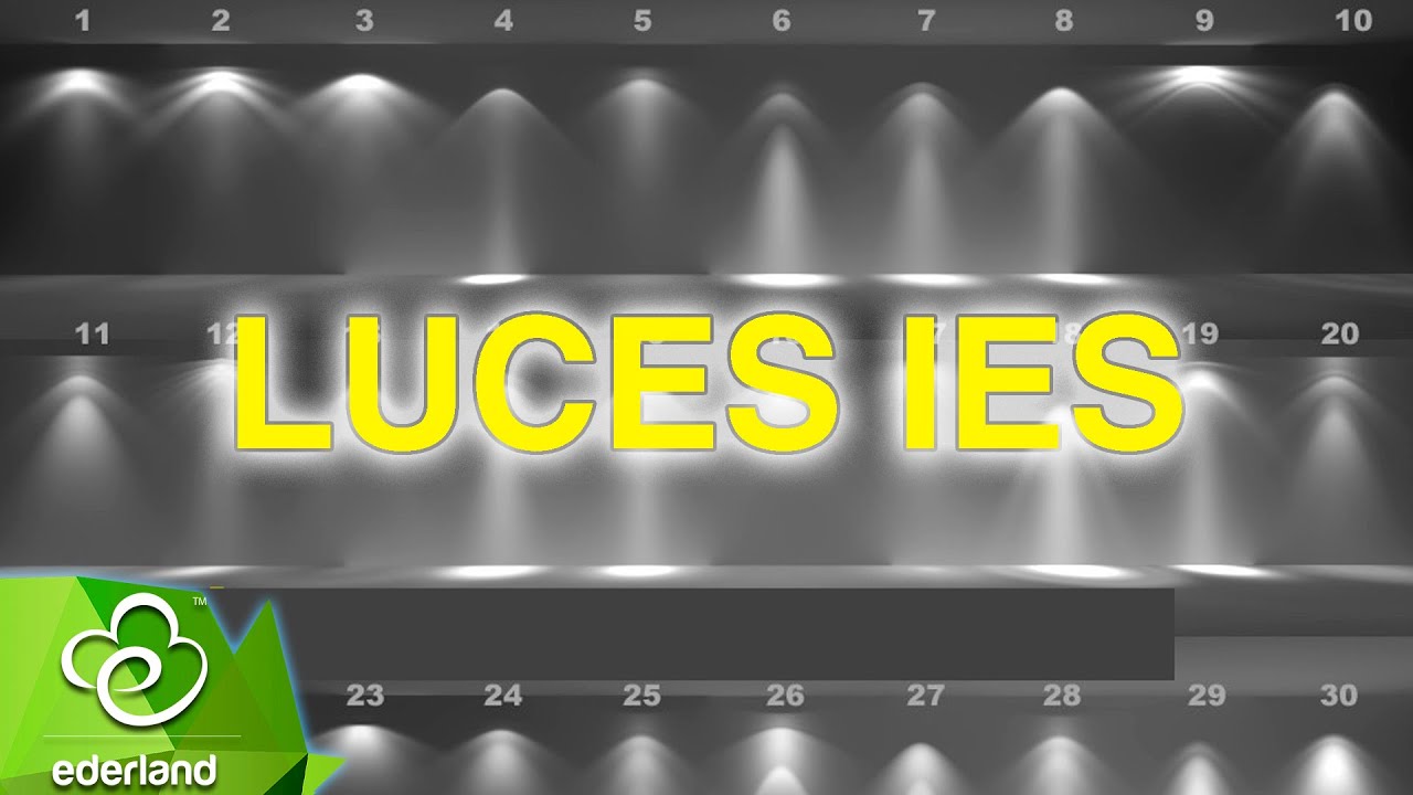 Luces IES 💡 |  3d Max y Vray | Ederland
