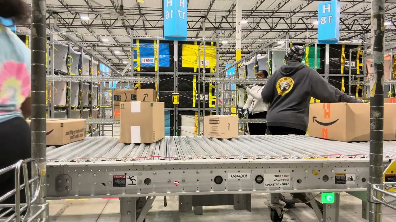 Amazon Delivery Station// PICK TO BUFFER
