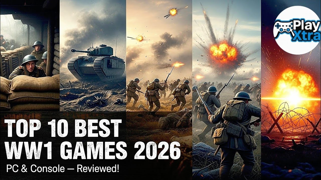 Top 10 Best WW1 Games | Upcoming World War 1 Games For 2026