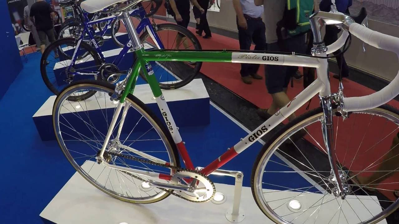 EUROBIKE 2016 - Gios Pista singlespeed steel vintage bike