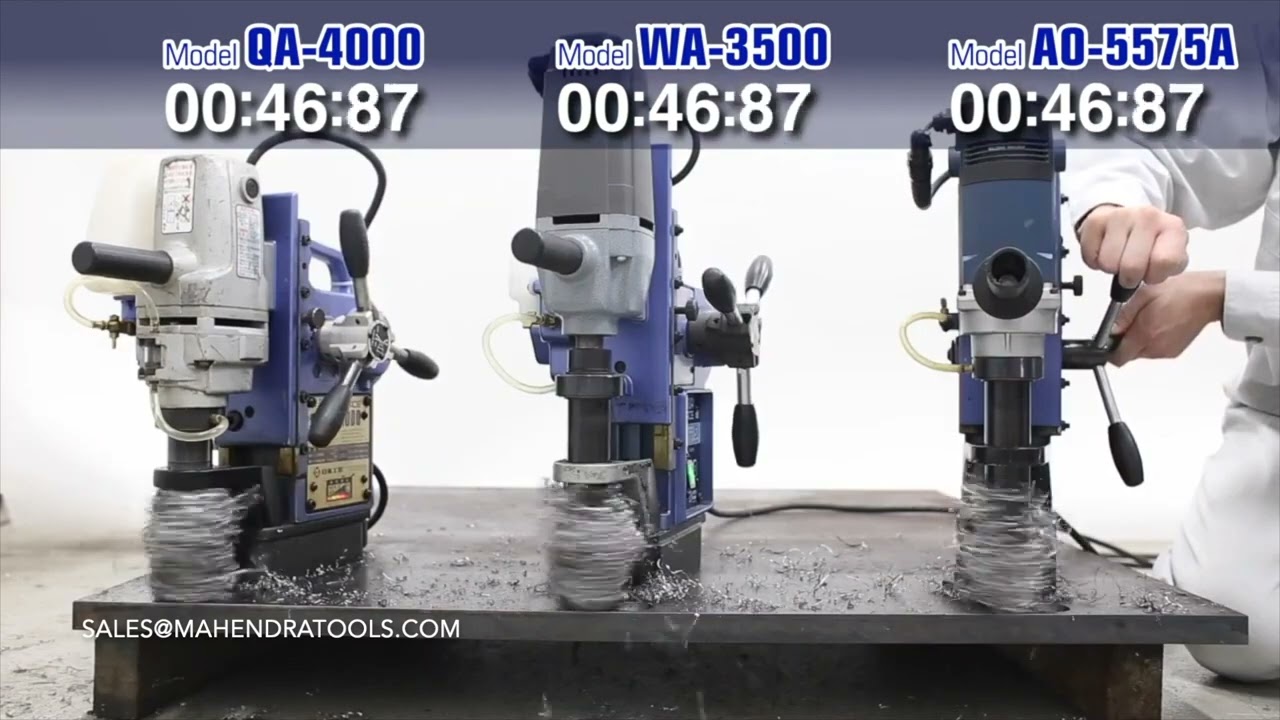Auto vs Manual Feed Drilling | NITTO KOHKI | Mahendra Tools