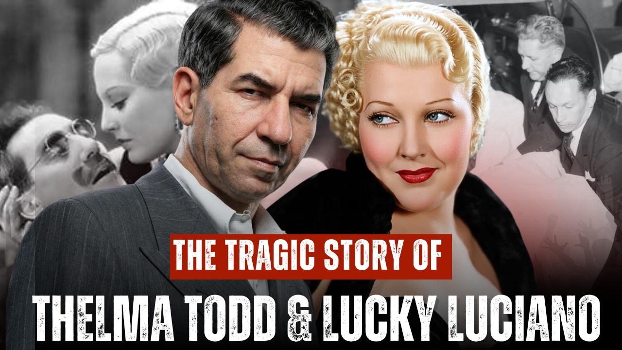 Thelma Todd & Lucky Luciano – The Mafia Power Play Behind Hollywood’s Darkest Death