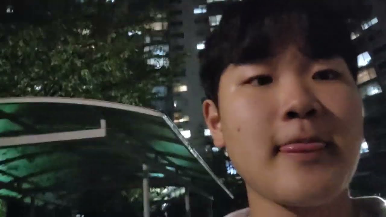 알바 끝나고 고기 사가는 길