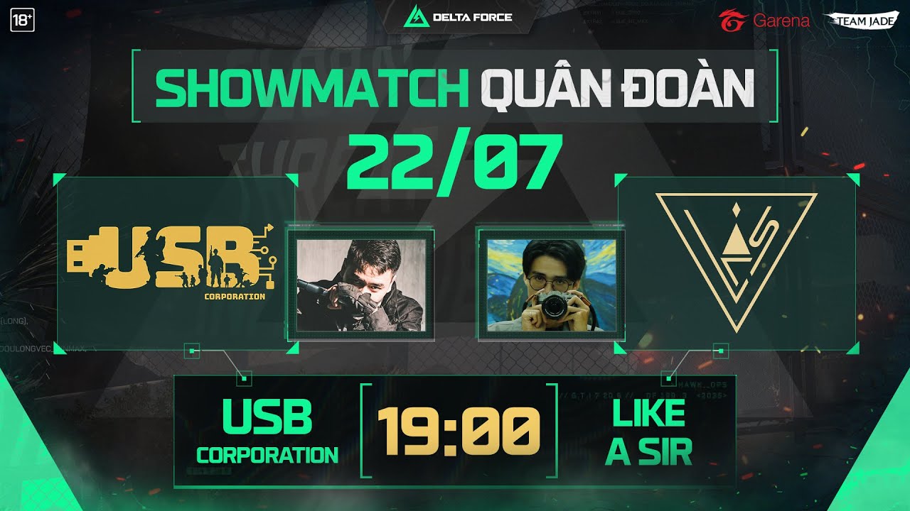 TRỰC TIẾP: SHOWMATCH QUÂN ĐOÀN | USB VS LAS  | CHẾ ĐỘ CHIẾN TRƯỜNG NGÀY 22.07