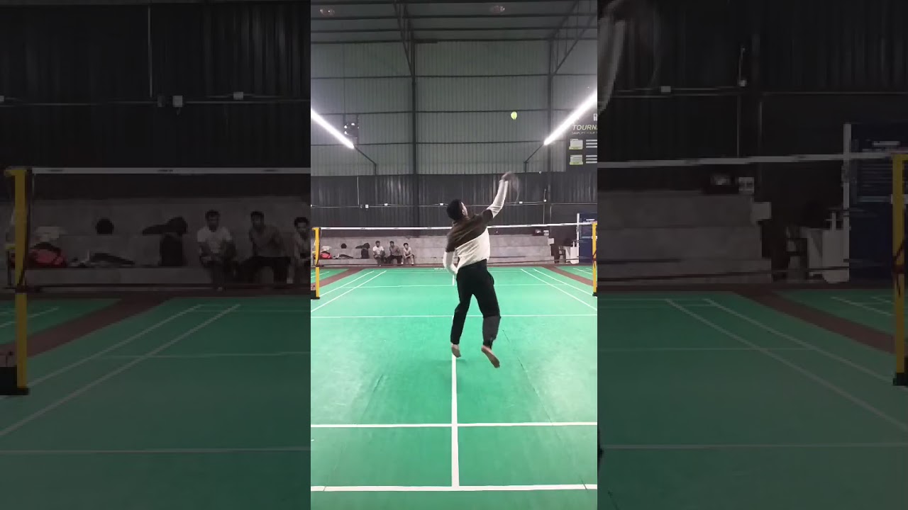 Badminton singles gameplay #badmintonmatch #singles #badminton #singles #shuttlesmash #shuttler 