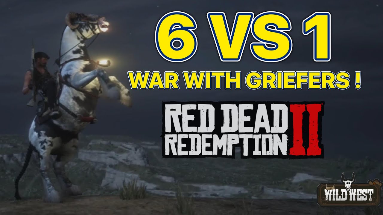 FUN WITH RDR2 GRIEFERS 🤠 POSSE VS PLAYER 🤠 - RDR2 ONLINE GAMEPLAY - FIGHTING - PS4 PS5 XBOX -