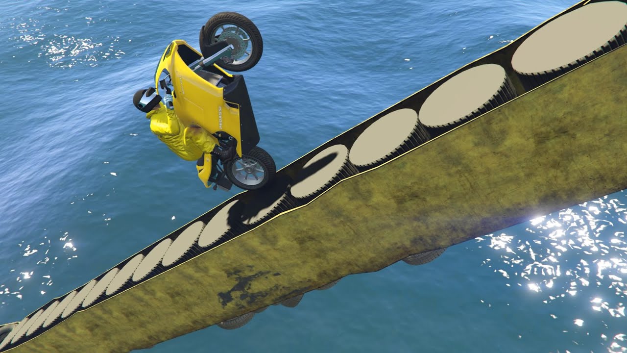 EPIC STUNT AQUATIQUE !!! GTA 5 ONLINE