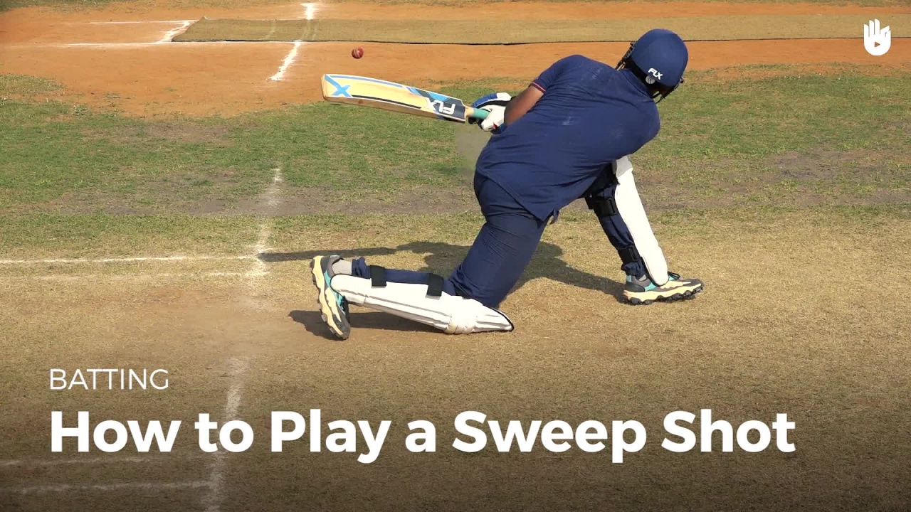 How to Play a Sweep Shot | Cricket