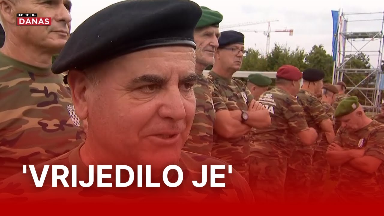 Čekajući mimohod branitelji se prisjetili Oluje | RTL Danas