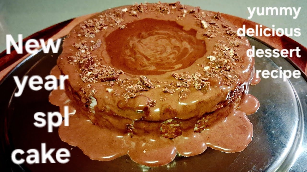 New year spl cake recipe || Delicious Dessert recipe 😋 