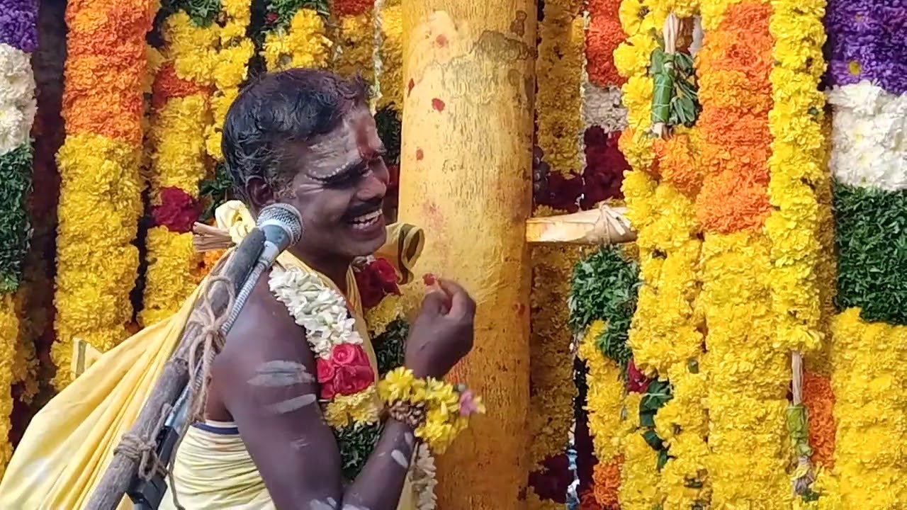 கருக்கை வெங்கடேசன் தெருக்கூத்து காத்தவராயன் கழுமரம் ஏறுதல் Video by DEVA TV SERVICE PANRUTI