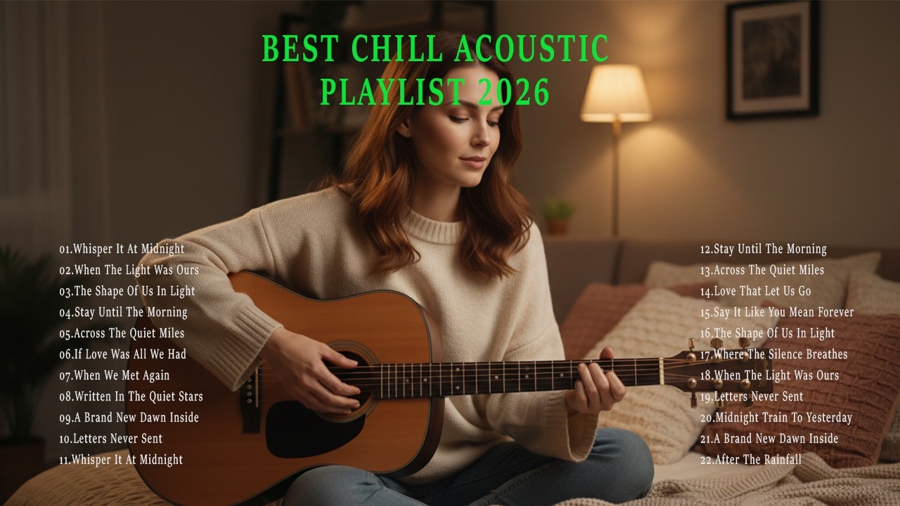 If You’re Healing in Silence, This Playlist Is For You (Sad Girl Acoustic Era)