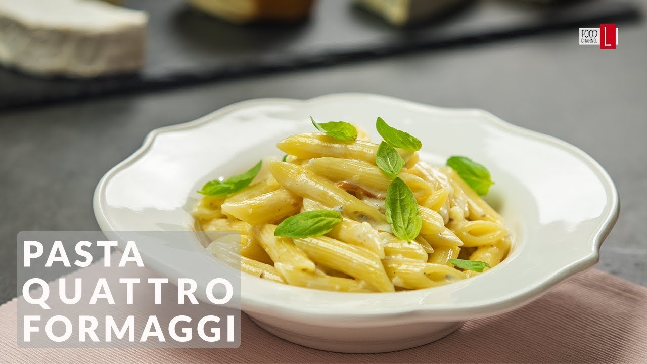 Pasta Quattro Formaggi | Four Cheeses Pasta | Food Channel L - A New Recipe Every Day!
