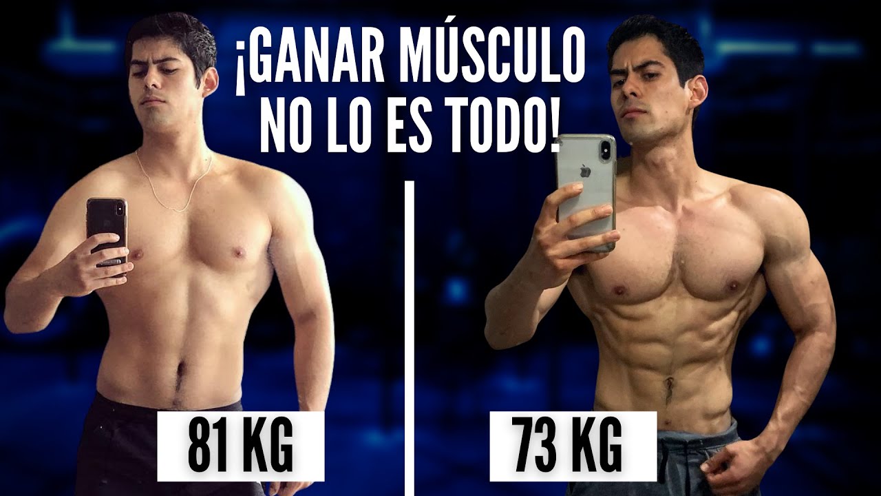 ¿QUIERES VERTE MÁS MUSCULOSO? - ¡DEJA YA LA FASE DE VOLUMEN!