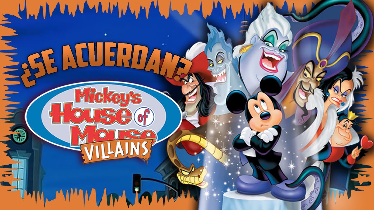 ¿Se Acuerdan de El Club de los Villanos de Mickey Mouse?