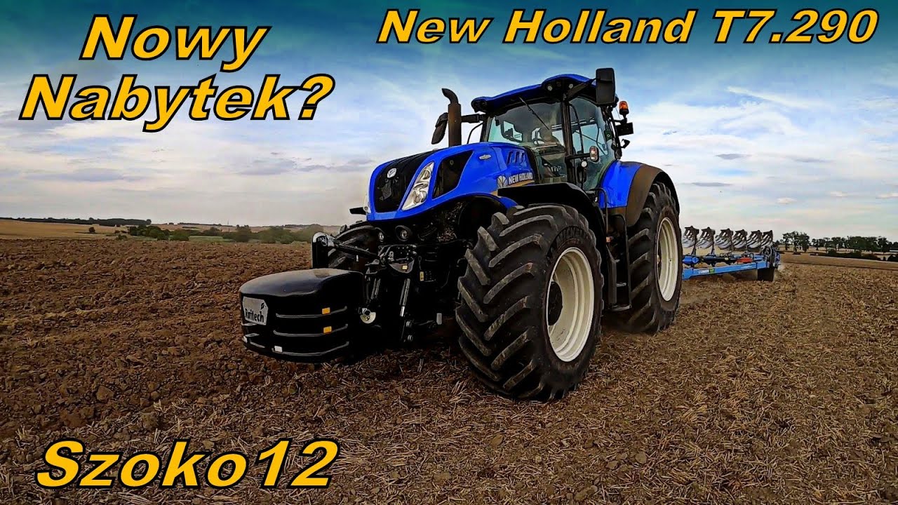 Nowy Nabytek New Holland T7 290 vs Lemken Diamant 11- Orka 2020