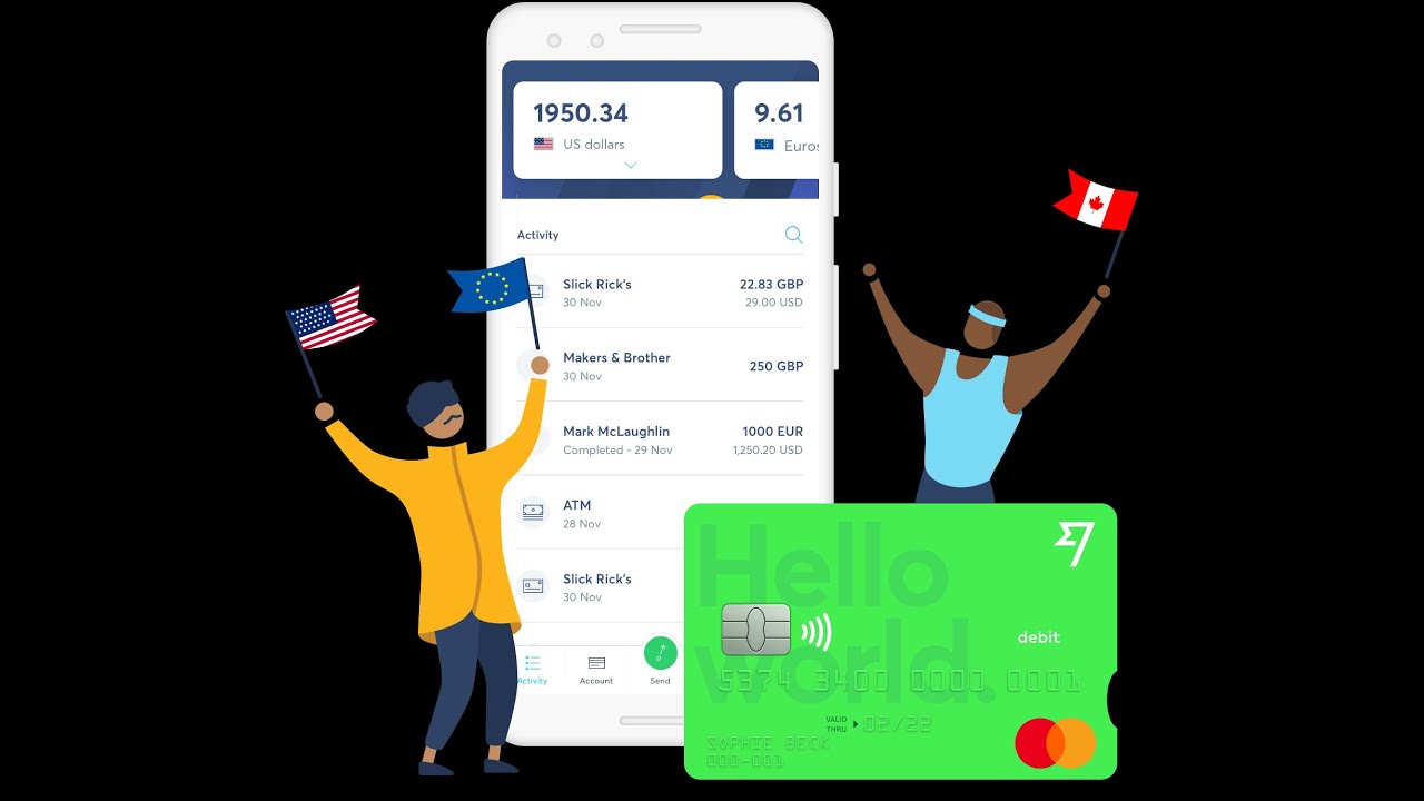 Como criar conta em EURO e Dol&aacute;r. Conta sem Fronteiras, Wise(Transferwise) passo a passo.