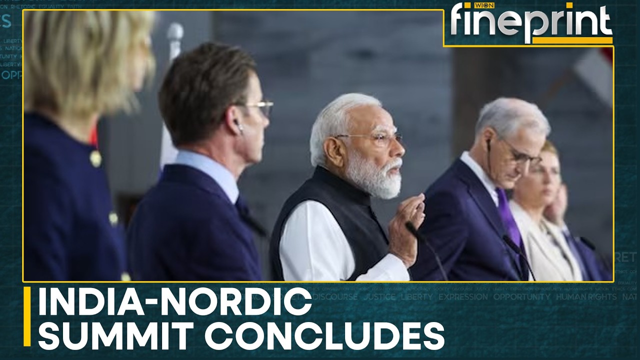 PM Modi Pushes Green Tech Alliance As India-Nordic Summit Concludes | WION Fineprint