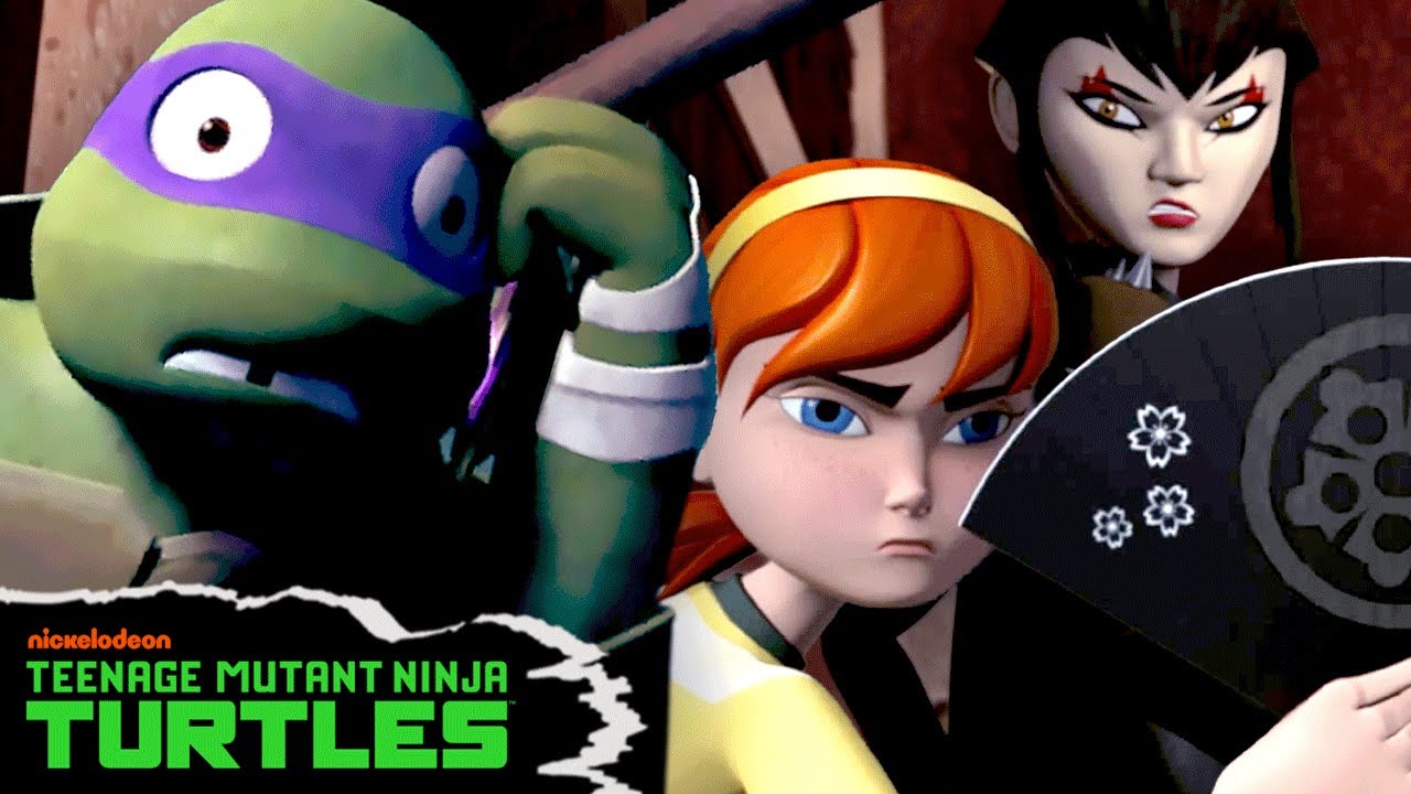 April DEFEATS Karai in Epic Speed Chase and Battle! 🪭 | Full Scene | Teenage Mutant Ninja Turtles