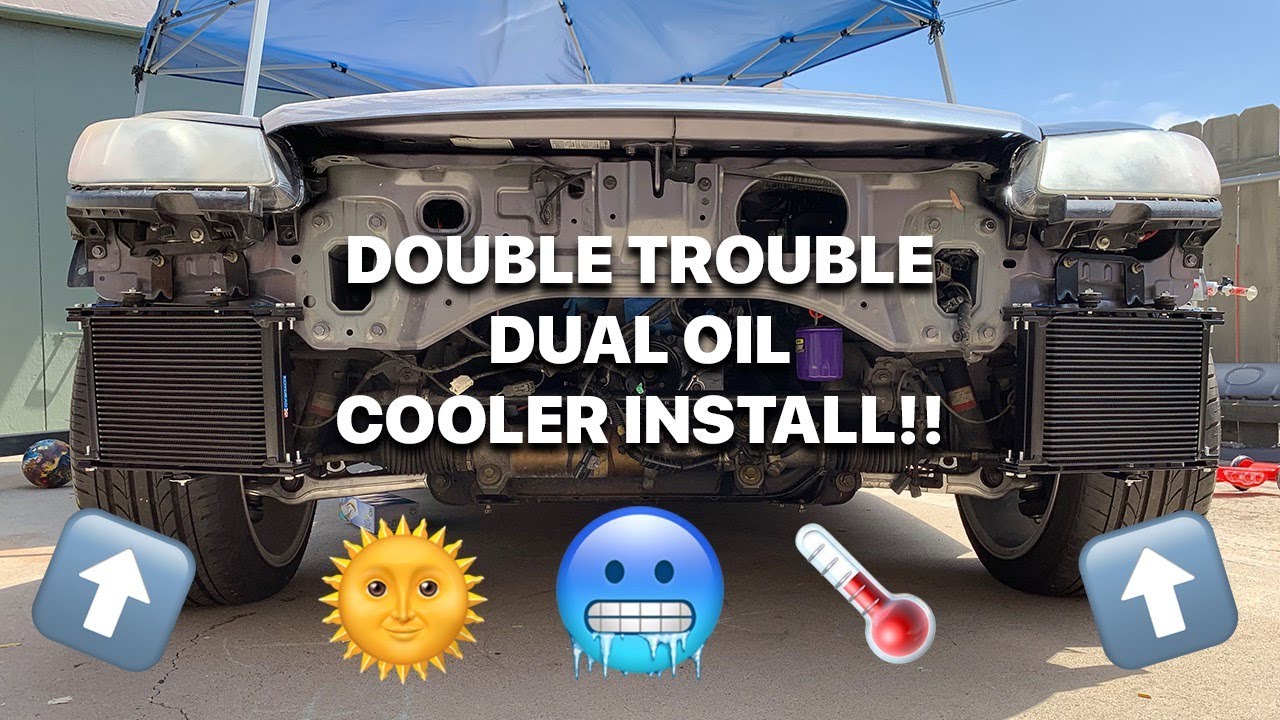 13BREW RX8 Oil System (Part 2): Dual 25 Row Koyorad Oil Cooler Install on Your Mazda RX-8