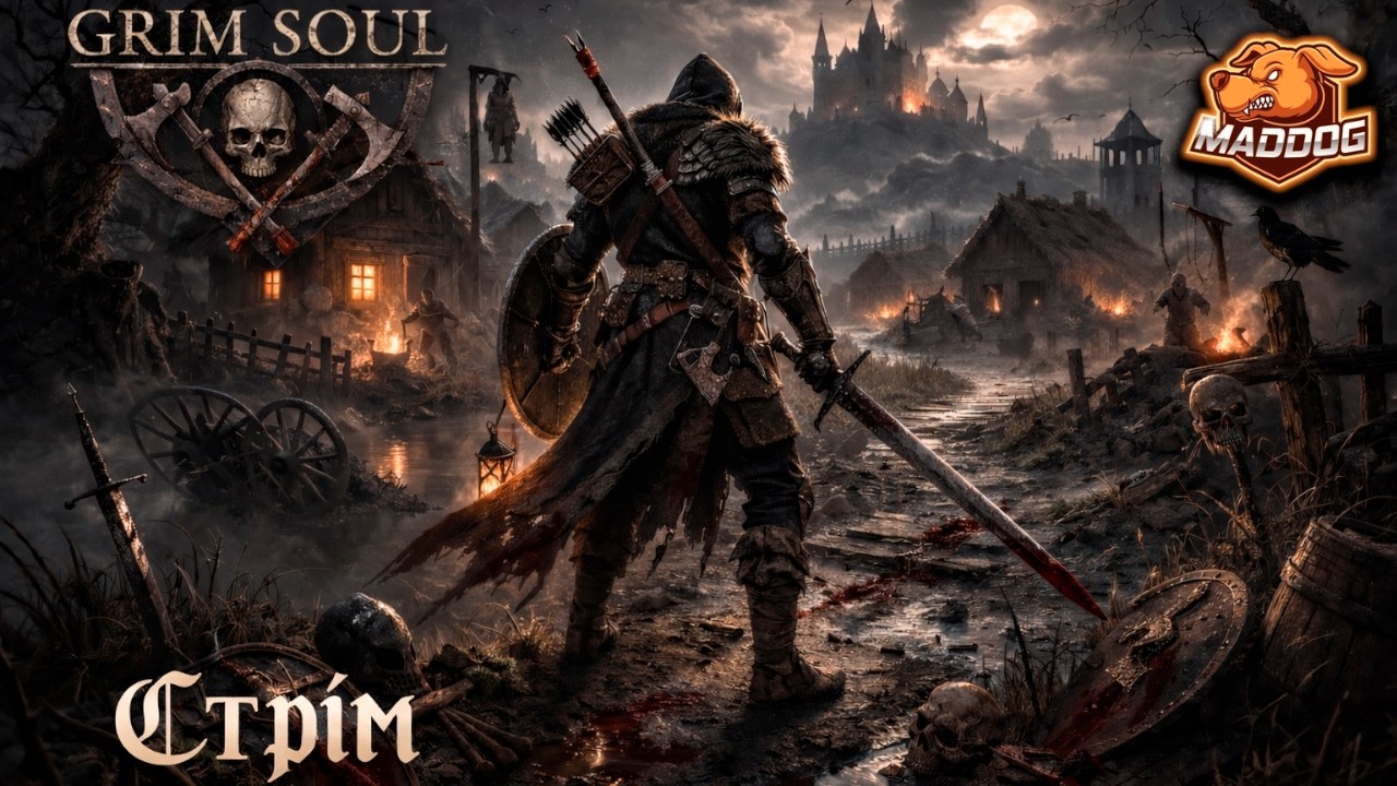 Grim Soul ► #СТРІМ  Хальт + Північ
