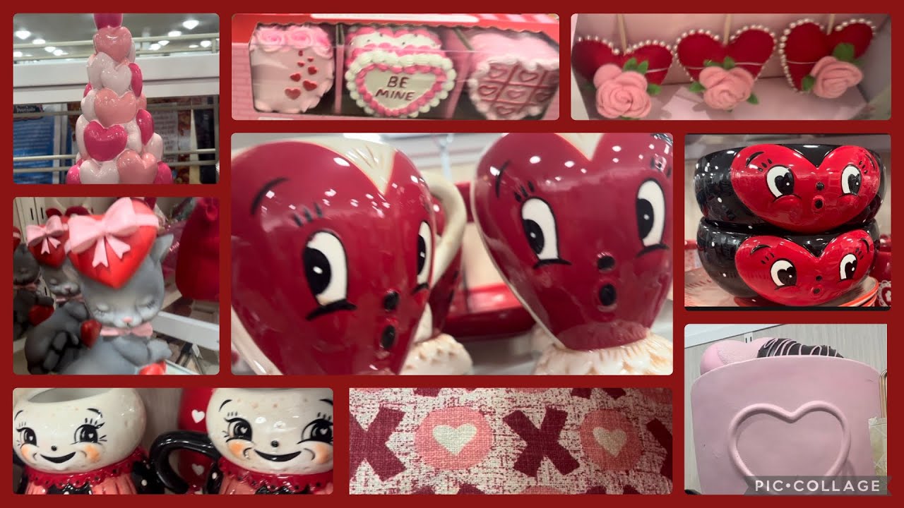 More Valentine’s Decor in Homegoods & Marshalls ! Shop w me!