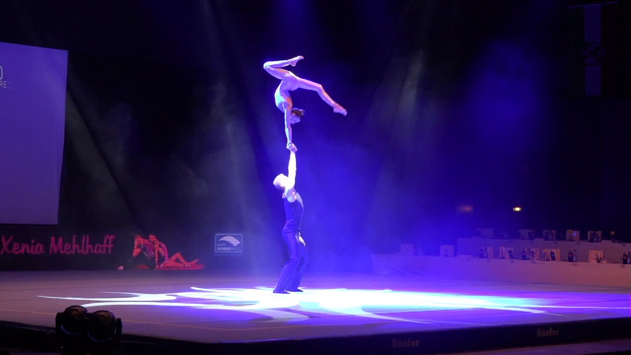14  Daniel Blintsov und Xenia Mehlhaff SC Riesa Benefiz Sportgala 2019 Wilhelmshaven