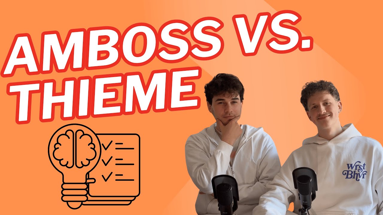 Fit fürs Physikum - Amboss vs. Thieme-Lernplan