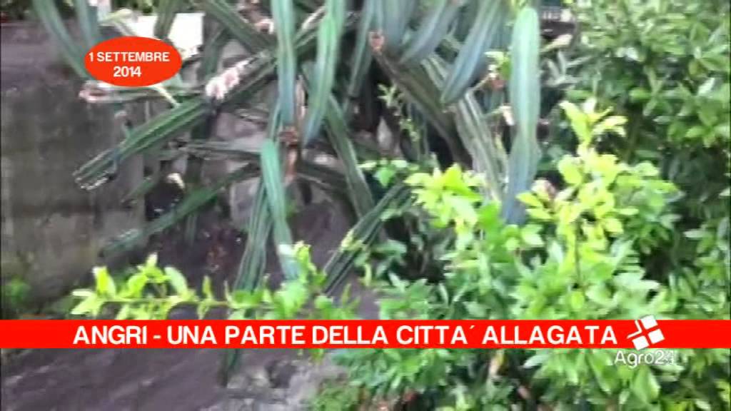 Angri - Una parte della citt&agrave; allagata - Special Angritg / AGRO24