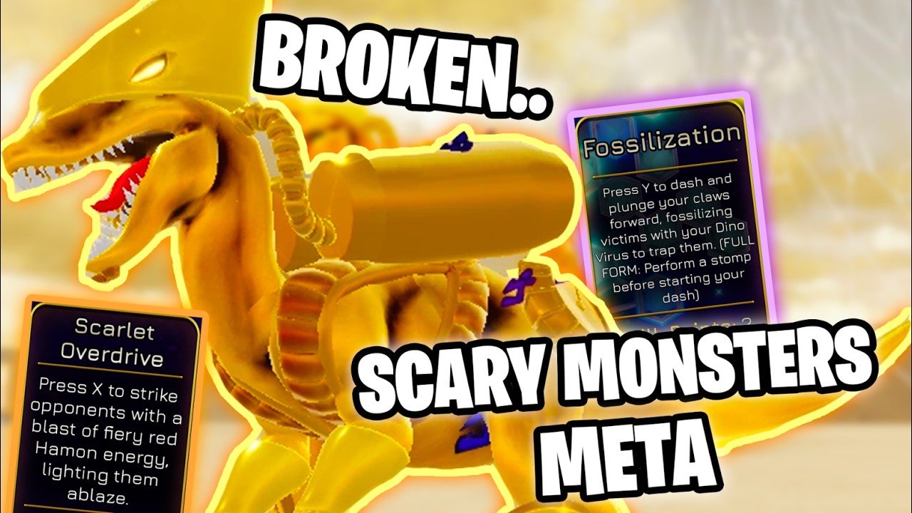 [YBA] Scary Monsters Jonathan is UNBEATABLE...