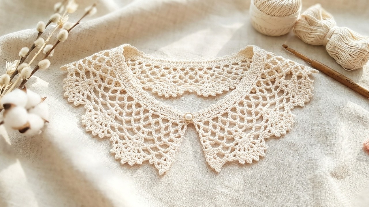 #245 Crochet collar [Eng]