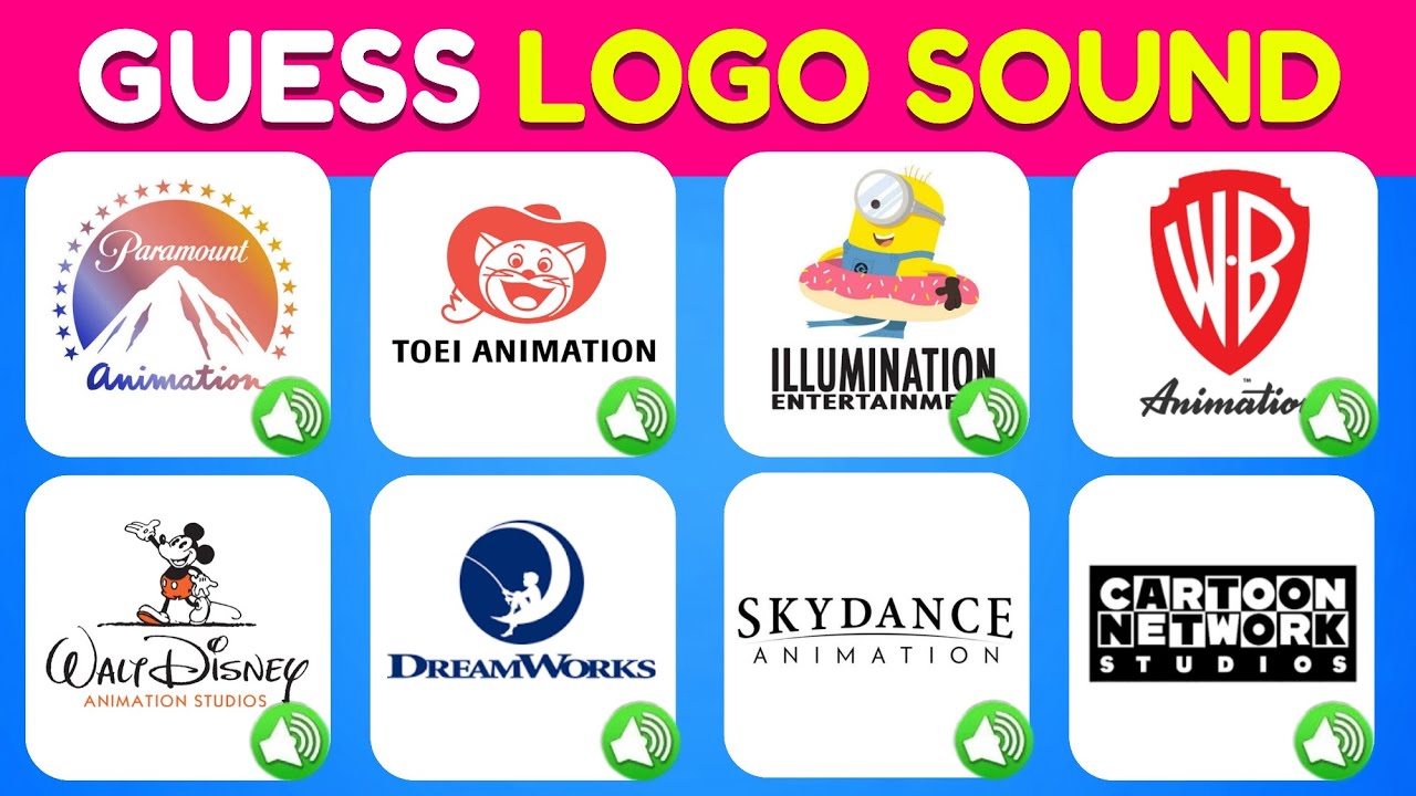 Guess The Animation Studio Logo Sound 🎬🔊 | Paramount Animation, Wb Animation| Logo Quiz 2026